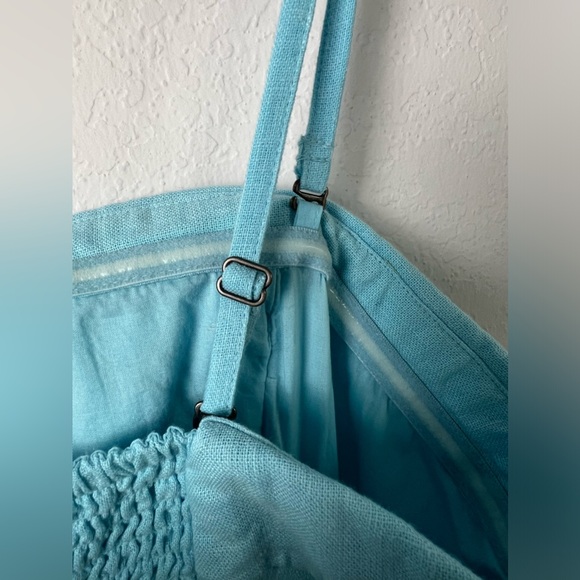 Abercrombie & Fitch Linen Cotton Blend Mini Dress - Picture 8 of 15